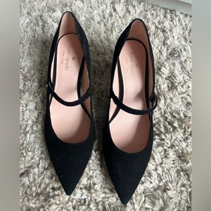 Kate Spade Chunky Pointed Toe Heels